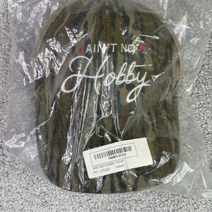 Mossy Oak Bar Stool Sports Camo Cap Ain't No Hobby Snapback Embroidered